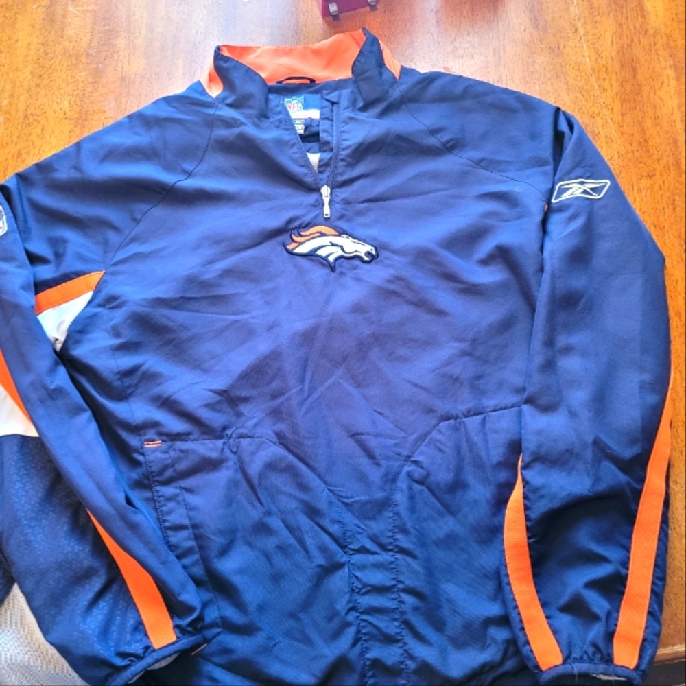 Reebok Denver broncos jacket, size medium.